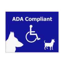 ADA Compliant Postcards