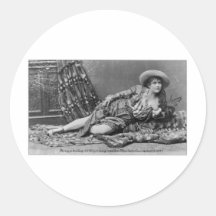 Adah Isaacs Menken as Mazeppa ~ 1866 Stickers