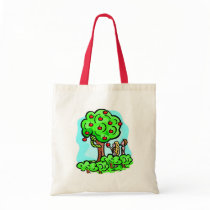 Adam and Eve Christian artwork Tote Bag