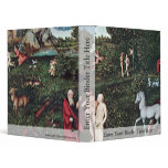 Adam And Eve In The Garden Of Eden, Adam And Eve I 3 Ring Binder