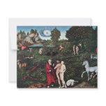 Adam And Eve In The Garden Of Eden, Adam And Eve I Personalized Invitation