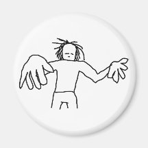 Adam Badge Fridge Magnets