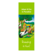 Adam & Eve in Paradise bookmark Business Cards