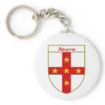 Adams Coat of Arms/Family Crest Keychain