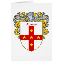 Adams Coat of Arms (Mantled) cards
