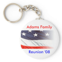 Adams Family Reunion Keychains