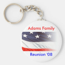 Adams Family Reunion Keychains