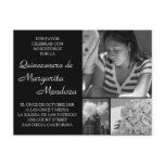Adaptable Quinceanera Invitacion Tarjeta Post Card