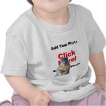 Add A Squirrel Custom Photo Baby T-Shirt