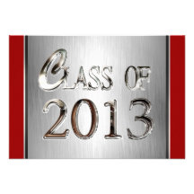Add Any Colour 2013 Graduation Party Invitations