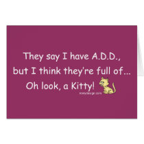 ADD full of Kitty Humour