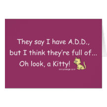 ADD full of Kitty Humour Cards