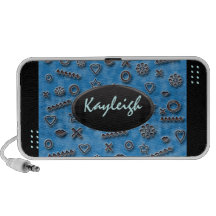 Add Her Name Designer Doodle Speaker