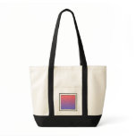 Add photo, black and white frame, canvas bags