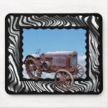 ADD PHOTO TO FRAME -MOUSEPAD-ZEBRA STRIPE