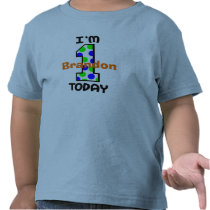 Add Your Child's Name 1st Birthday Shirt