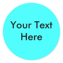 Add Your Image Or Text Here Round Sticker