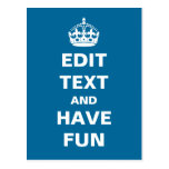 Add your own text here! postcards