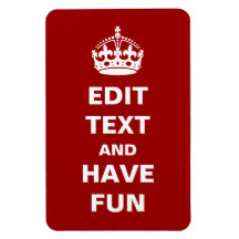 Add your own text here! rectangular magnet