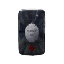 Add Your Photo Gothic Rose BlackBerry Bold Case