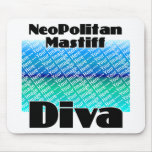 ADD YOUR PHOTO Neopolitan Mastiff Diva Mousepads