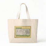 ADD YOUR PHOTO St Pats Cut Out Frame - Circles Canvas Bags
