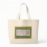 ADD YOUR PHOTO St Pats Cut Out Frame - sTRIPES Tote Bag