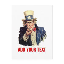Add Your Text Post Card