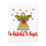 Addicted To Angels Postcard