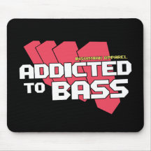 Addicted to Bass Mousepad