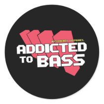 Addicted to Bass Stickers