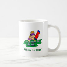 Addicted To Bingo! Coffee Mug