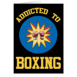 Addicted To Boxing Greeting Card