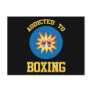 Addicted To Boxing Post Cards