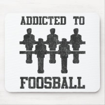 Addicted To Foosball Mousepads