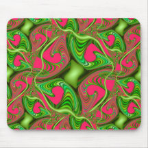 Addicted to Lime Mouse Mat