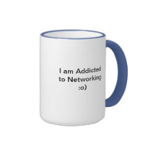 Addicted to Networking Mug