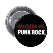 addicted to punk rock music guys girls pin