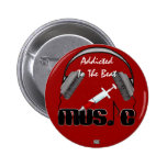 Addicted To The Beat buttons