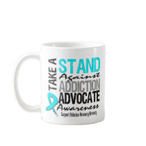 Addiction Recovery Take A Stand Against Addiction Coffee Mugs