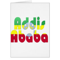 Addis Ababa, Ethiopia Greeting Cards