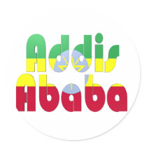 Addis Ababa, Ethiopia Stickers