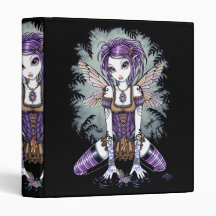 "Addison" Misty Dragonfly Fairy Art Avery Binder