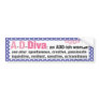 ADDiva bumper sticker - purple