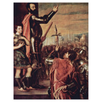 Address By The Marqués Del Vasto To His Soldiers Flyer Design