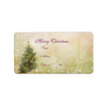 Address Label...Victorian Vintage Christmas set
