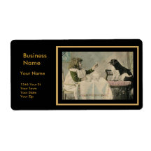Address Label Vintage Dog Groomers 5