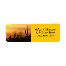 Address Labels--Arizona Sunset-3