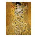 Adele Bloch Bauer - Gustav Klimt Postcard