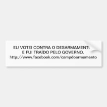 Adesivo Campanha Simples